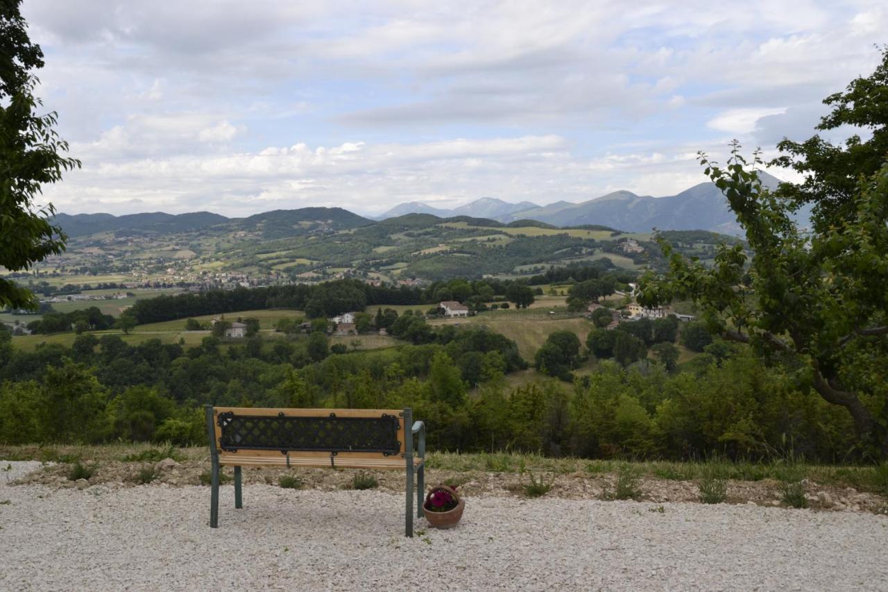 Casale Rancaglia Villa Gubbio Bagian luar foto
