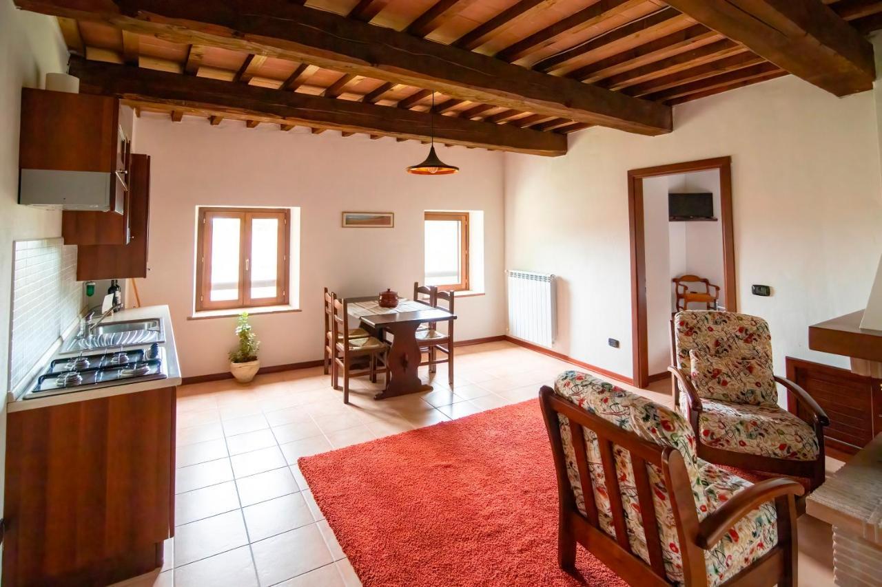 Casale Rancaglia Villa Gubbio Bagian luar foto